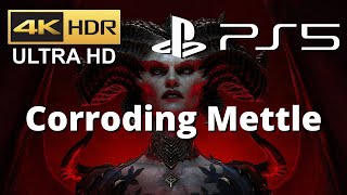 Diablo 4 Quest Corroding Mettle PS5 4K 60FPS HDR Gameplay No Commentary [upl. by Ojeitak]