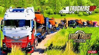 🔴 ETS2 Live  TruckersMP Live  Euro Truck Simulator 2 Multiplayer LIVE  ETS2 Gameplay [upl. by Eatnoed]