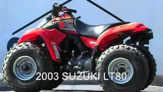 2003 SUZUKI LT80wmv [upl. by Towny283]