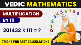 Multiplication by 111  Fast Multiplication in Mind  Vedic Maths Tricks  Vedic Maths [upl. by Westlund831]