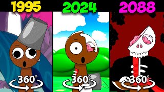 360° VR Incredibox Sprunki 1995 vs 2024 vs 2088 [upl. by Durman]