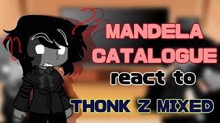 MANDELA CATALOGUE REACT TO THONK Z MIXED Funkdela Catalogue Mix from Z studios [upl. by Salta]