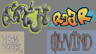 4 Digital Graffiti videos [upl. by Sneed]