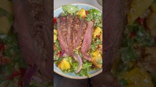 Loaded steak salad bowl steak steaksalad howtocook cookingchannel cooking [upl. by Barbaresi548]