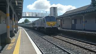 Connolly Station to Lanyon Place Train [upl. by Adlihtam349]