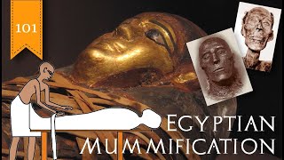 The Mummification Process 101 How Ancient Egyptian Mummies Were Made  FreeSchool 101 [upl. by Aleahcim787]