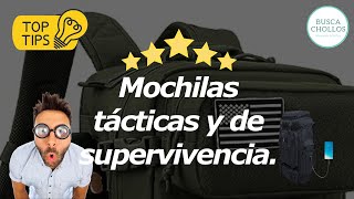 Las Mejores Mochilas Tácticas Y De Supervivencia del 2024 🔝 [upl. by Romie]