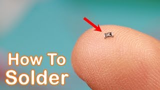 How to Solder SMD Components Within a Minute  Soldering tips [upl. by Barram530]