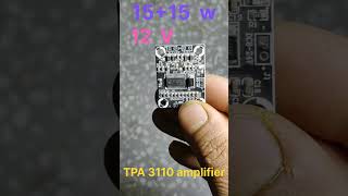 TPA 3110 amplifier board detail [upl. by Gamber]