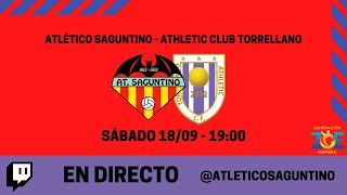 Atlético Saguntino  Athletic Club Torrellano [upl. by Luis8]