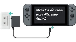 Tutorial Métodos y alternativas para cargar la Nintendo Switch [upl. by Ahsiekel]