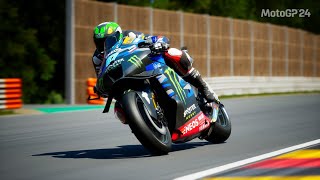 MotoGP 24  Remy Gardner Yamaha Replacement Rider at the GermanGP 2024 [upl. by Terbecki148]