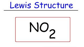 NO2  Lewis Structure  Nitrogen Dioxide [upl. by Cecilio]