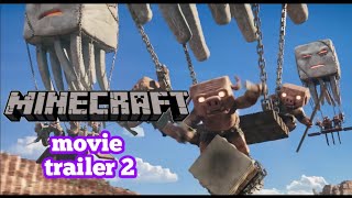 Minecraft movie trailer  2 [upl. by Aserehc]