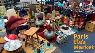 Paris Flea Market Finds Treasure Hunting Adventure in 4K 🌟 Nov 2024 [upl. by Laerol346]