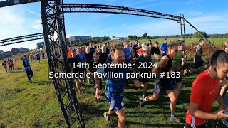 Somerdale Pavilion parkrun 183  September 14th 2024 fast [upl. by Nirrol]