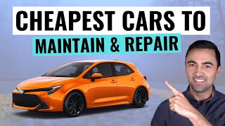 These Are The Cheapest Cars To Maintain amp Repair That You Can Buy [upl. by Atirihs]