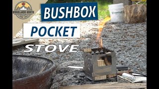 Bushbox Essentials Outdoor Pocket Stove [upl. by Austin]