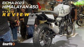 RE Himalayan 450 Rally Review static  Specs amp exp Price  GearFliQ [upl. by Winer]