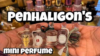 Penhaligon’s Ladies Fragrance Collection mini  Artemisia Elisabethan Rose Empressa Halfeti Luna [upl. by Haissem]