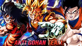 THIS ANTI GOHAN TEAM IS SO GOOD GOODBYE GOHAN HAHAHAHAH Dragon Ball Legends [upl. by Tol]