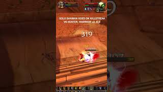 SOLDWORLDPVP SOLO SHAMAN GOES ON KILLSTREAK IN GURUBASHI worldofwarcraft seasonofdiscovery pvp [upl. by Saravat]