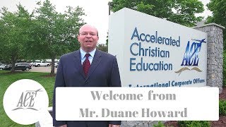 Welcome from Mr Duane Howard [upl. by Erasaec]