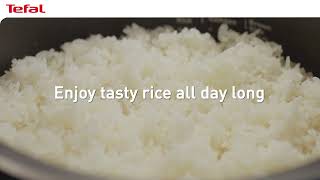 Introducing Tefal Easy Rice Max Rice Cooker RK7378  The secret of Tasty Rice [upl. by Rossen158]