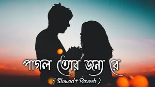 Pagol Tor Jonno Re  Bangla  SlowedReverb [upl. by Donica]