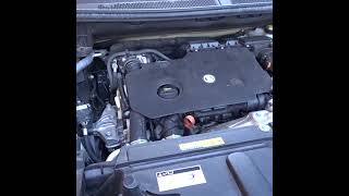 short RELAXING ASMR  Peugeot 3008 engine [upl. by Yebba]