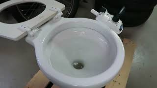 Jabsco marine toilet renovation with service kit 290453000 [upl. by Drewett]