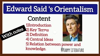 Orientalism By Edward Said [upl. by Redmer]