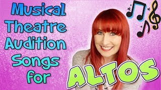 Musical Theatre Audition Songs for Altos [upl. by Ronnoc]