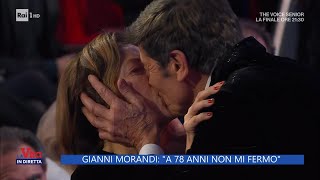 Gianni Morandi per sempre inarrestabile  La Vita in Diretta 03032023 [upl. by Eelrac]