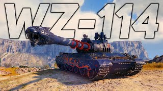 WZ114 a Tigriskarom 3Dstílussal  World of Tanks 122  20230929 [upl. by Wickham]