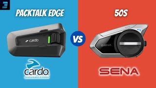 Cardo Packtalk Edge VS Sena 50S  To The Test [upl. by Amabil]