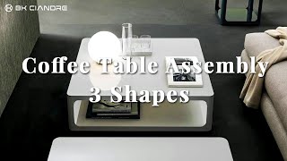 Table Assembly Instructions  Dining Table Installation Guide [upl. by Annohsal]