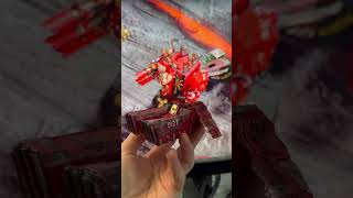 Cardboard Blood Angels Caestus Assault Ram  Warhammer 40k  Crafts [upl. by Dronel]