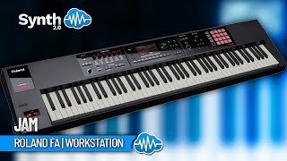 ROLAND FA  WORKSTATION  Jam [upl. by Anade712]