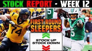 SNEAKY First Round Sleepers  2025 NFL Draft Stock Report [upl. by Glenden]