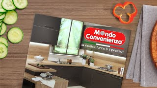 Cucina con penisola ZENIT  MONDO CONVENIENZA [upl. by Stucker]