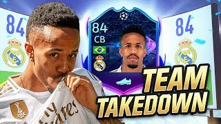 THE MOST DISGUSTING TEAM TAKEDOWN EVER RTTF MILITAO FIFA 20 ULTIMATE TEAM [upl. by Maleeny]