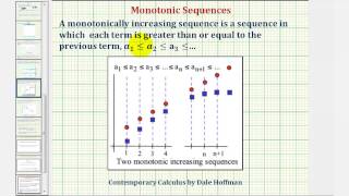 Ex Determine if a Sequence in the Form bnacdnaf is Bounded Monotonicand Convergent [upl. by Matrona605]