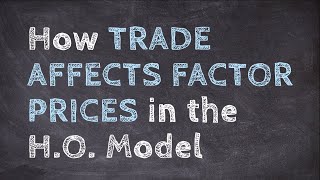 How Trade Affects Factor Prices in the HeckscherOhlin Model [upl. by Cally]