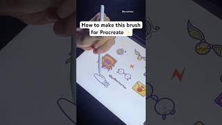 How to make this brush for Procreate ✨🫶 procreate procreatebrushes [upl. by Meldoh351]