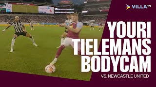 VILLA IN USA  Youri Tielemans bodycam vs Newcastle United [upl. by Ityak]