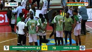 LIGA MOÇAMBICANA DE BASQUETEBOL 2024 FINAL jogo 4 Ferroviário de Maputo  Costa do Sol [upl. by Mukul441]