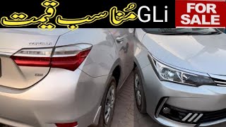 TOYOTA Corolla GLI 2018 model for sale [upl. by Kubiak]