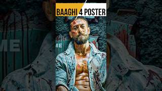 Baaghi 4 🔥 Killer Poster shorts baaghi 4 release date trending tigershroff youtubeshorts short [upl. by Idaline]