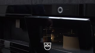 VZUG Steamer amp oven Opening the appliance with AutoDoor [upl. by Cleodell137]